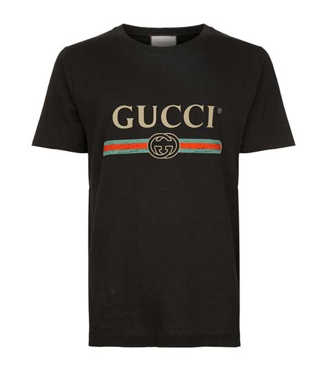 fake men gucci black shirt|how to identify gucci shirts.